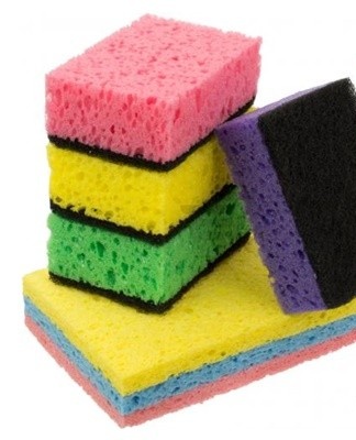 Very often you can find advice on the treatment of washcloths - place the product in the microwave for a few minutes.