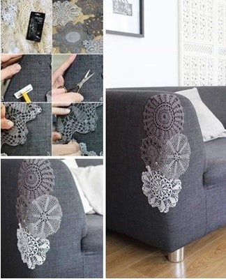 Regardless of the design of the sofa, accessories are considered a separate element.