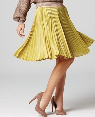 Step-by-step instructions for ironing a pleated skirt with an iron