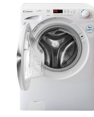 Sometimes the light on the front of the washer only flashes once.