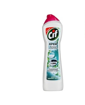 Cif is a universal detergent for cleaning surfaces.