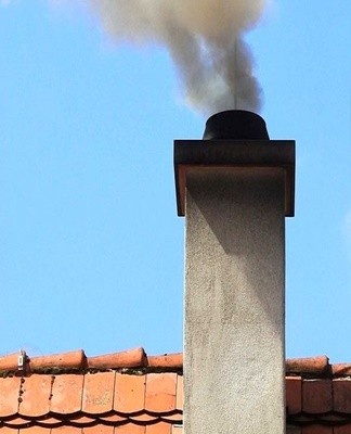 You either have to clean the pipe or collect another firewood for ignition.