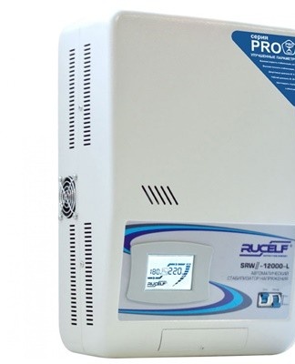 Relay stabilizer, which is advisable to use in single-phase networks