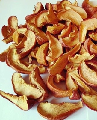 To store dried food over the winter, it is recommended to store fruits in a dark room.