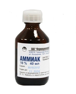 Ammonia resists old dirt.