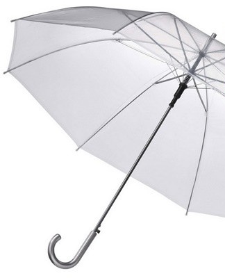 The umbrella dome is made of different fabrics and has all kinds of shades.