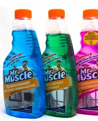 It is a popular detergent used to clean dirty glass.