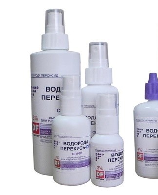 A good helper in the household is 3% hydrogen peroxide.