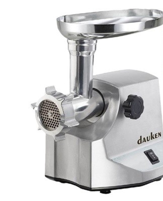 Such details ensure the stability of the meat grinder.