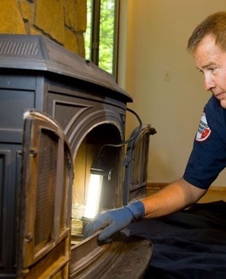 To vacuum the chimney, you need special equipment.