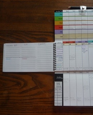The list of tasks for the month is established according to the weekly plan.