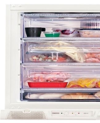 built-in freezer