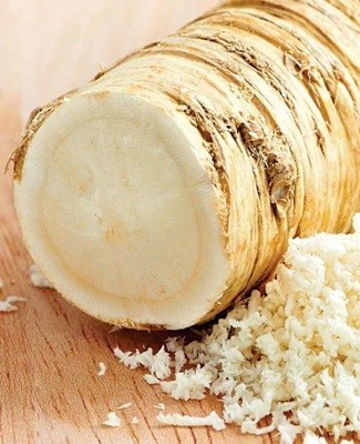 fresh horseradish
