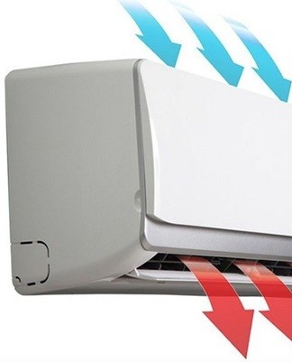 air conditioner in the cold