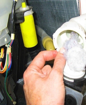 garbage in the drain