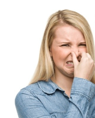 When kerosene gets on clothes, it leaves a lingering odor.