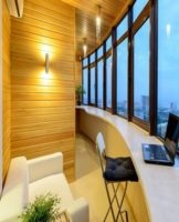 Organization of lighting on the balcony with your own hands and which lamps are better