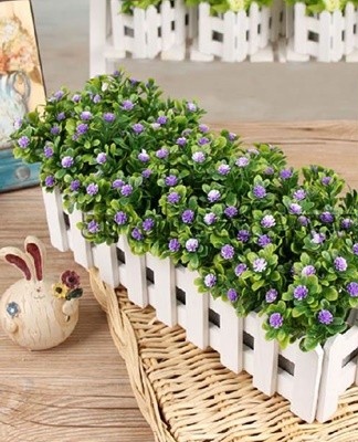 Beautiful arrangements of artificial flowers with your own hands for home interior decoration