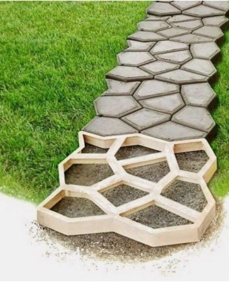 A wide assortment of road surfacing elements is sold in hardware stores.