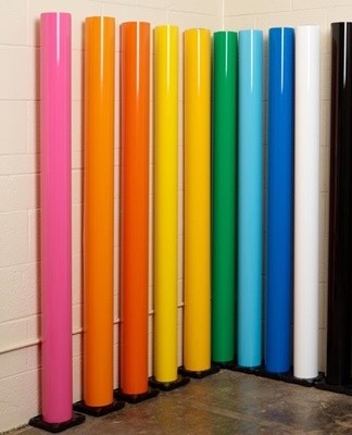 Having decided to glue the decorative film, it is possible to transform the space, taking into account their own requirements.