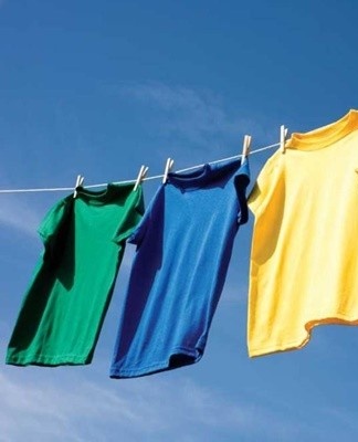 Clothes are simply hung in the air stream and held until the smell is gone.