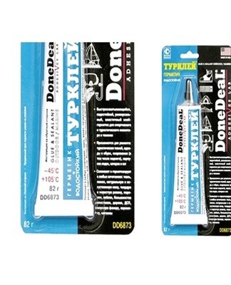 Donedeal sealant allows you to repair products made from different materials.