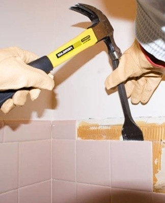 Sometimes it is necessary to replace not all tiles, but only a few broken tiles.