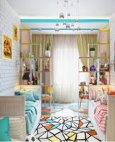 Zoning rules for children's rooms for children of different sexes and interior decoration ideas