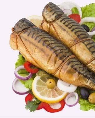 To prolong life and save space, the tail and fins of the fish are cut off.