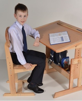 The advantage of wood is that it is easy to maintain and non-toxic.