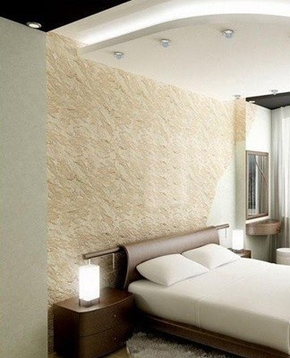 A chandelier for two is not enough, two types of lighting are applicable in the bedroom.