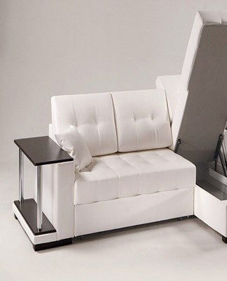 One sofa model can have several options, depending on the design of additional elements.