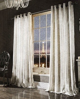 The functionality of the rooms in the house is different, therefore the curtains are selected taking into account the creation of the desired atmosphere.