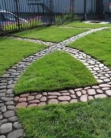 Ideas for a beautiful design of garden paths and options for arranging with your own hands