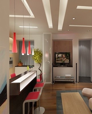 The combination of two rooms is a common phenomenon in small apartments.