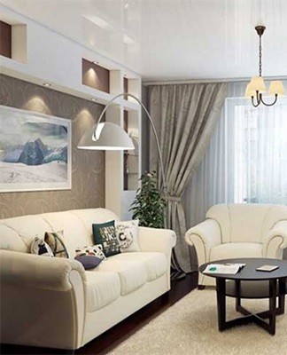 How to decorate a living room interior in a modern style, design options