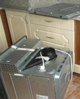 oven installation