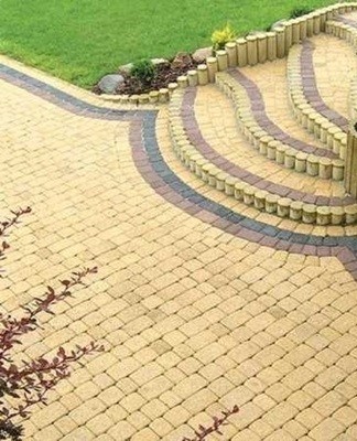 How to make paths from paving slabs in the country with your own hands
