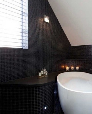 This color visually reduces the area of ​​​​the room and can cause unpleasant emotions.