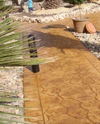 painting on concrete