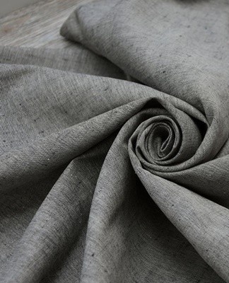 Linen fabrics become soft and delicate after many washes.