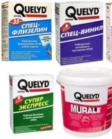 Composition and varieties of Quelyd wallpaper paste, instructions for use
