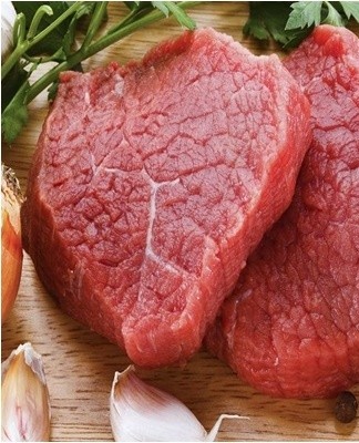 Meat cut into pieces will cool more quickly to the desired temperature.