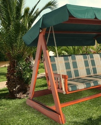 How to make a metal and wooden swing with your own hands, drawings and step-by-step instructions