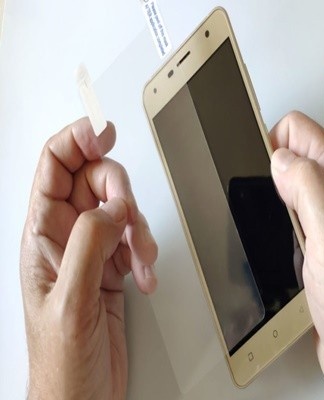 If the glass falls off completely and doesn't hold, it probably won't be possible to fix the problem.