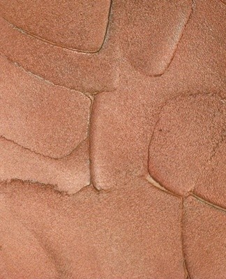 Textured materials have a water soluble base.