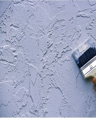 Today, impregnated paper finishing material is often used to smooth out defects on the wall.