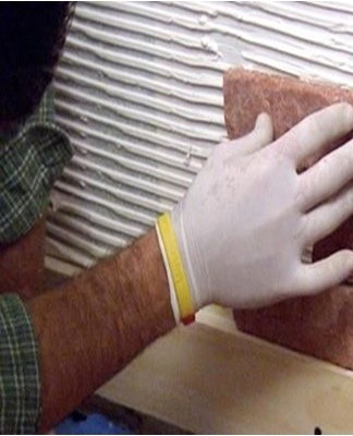 For laying decorative tiles, it is recommended to purchase universal acrylic solutions.