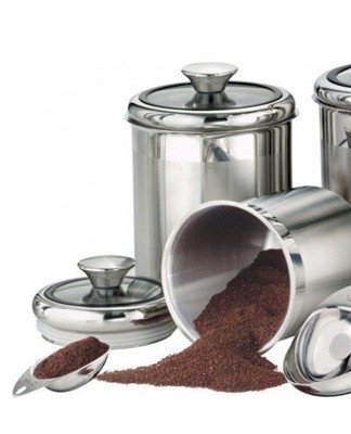 Ground coffee in a leaky container loses up to 90% caffeine in a month.