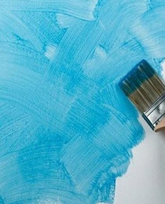  Thus, the paint will only lay on the surface and not cover the raised depressions.